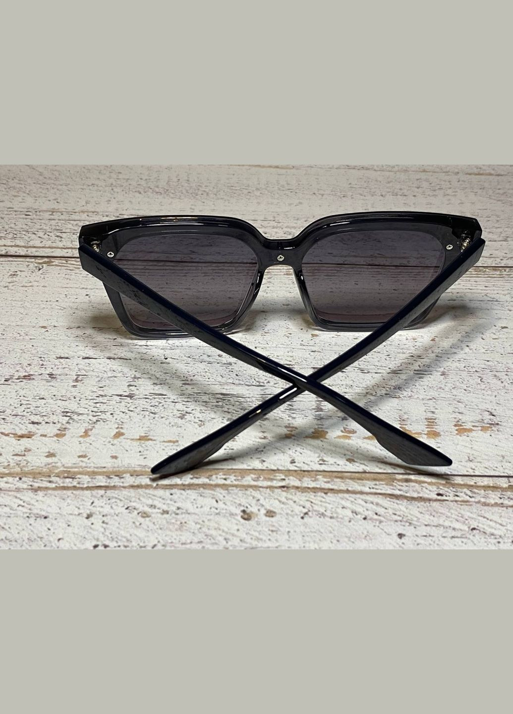 Очки женские солнцезащитные черного цвета формы квадрат LIGHT (315889432)