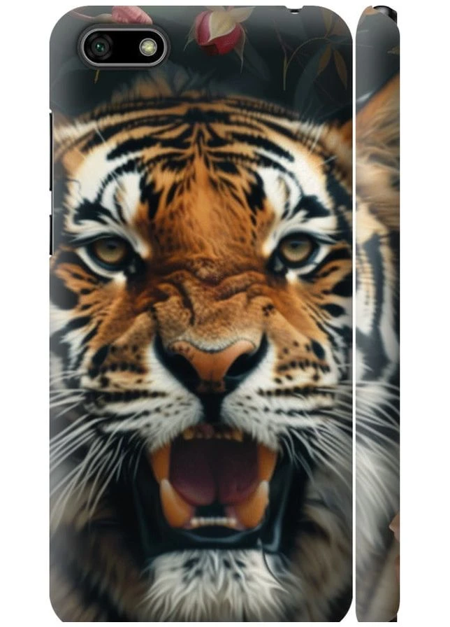 3D пластиковый матовый чехол 'Тигровое величие' для Endorphone Huawei Honor 7A (287277129)