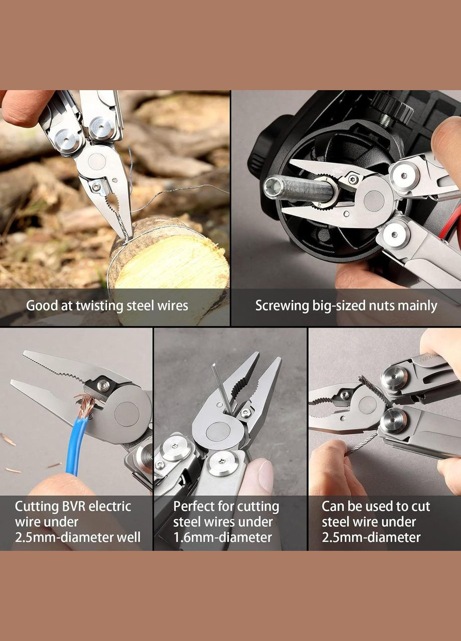 Мультитул NexTool Flagship Pro (KT5020) 16 в 1 Xiaomi (335021050)