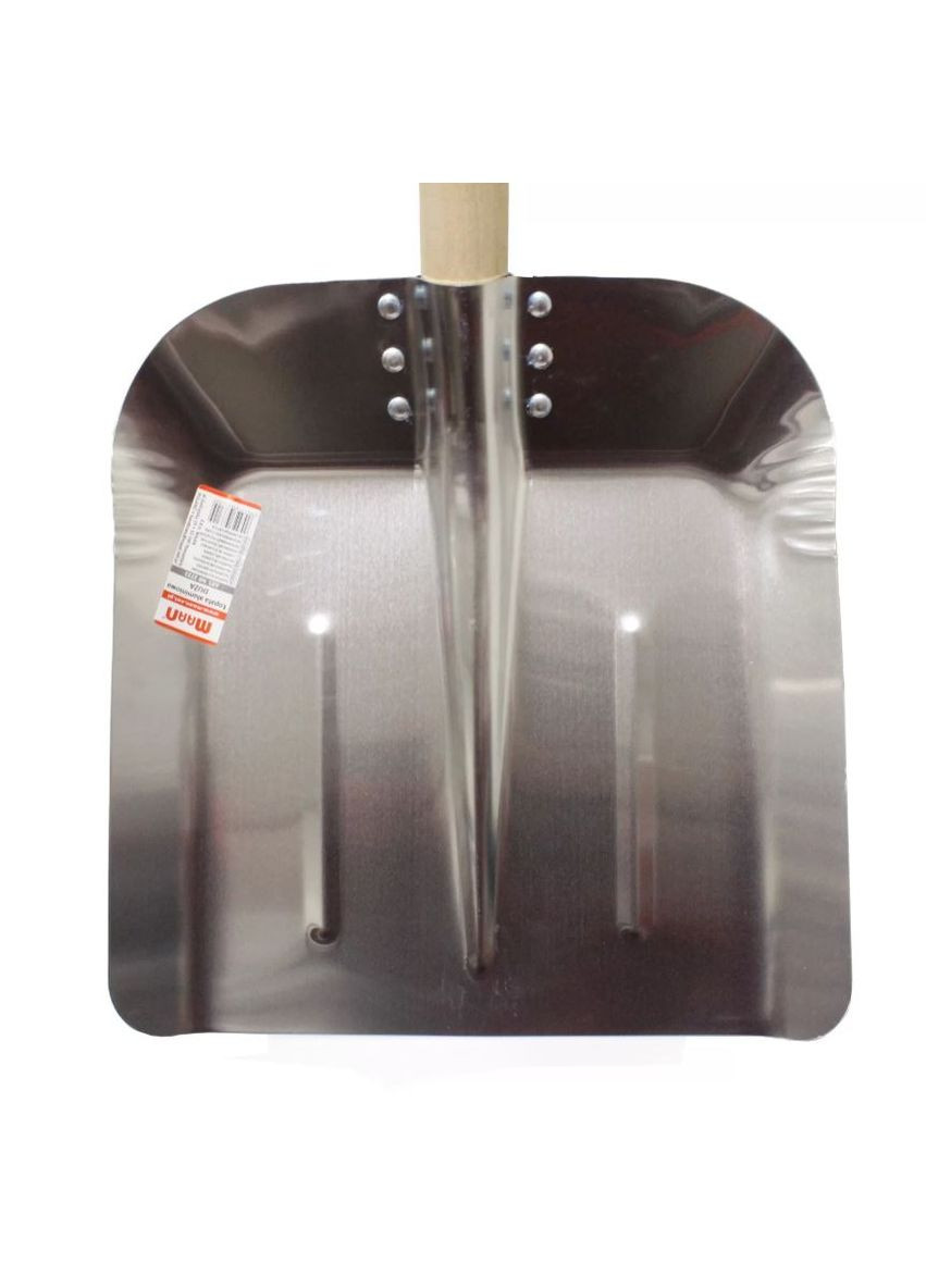 Лопата для чищення снігу (345х38х350 мм, 1.35 м) з держаком (25931) MAAN (332640012)