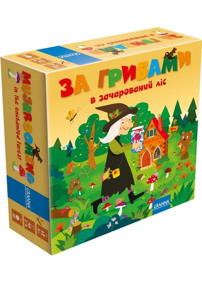 Настільна гра За грибами в зачарований ліс Granna (371876279)