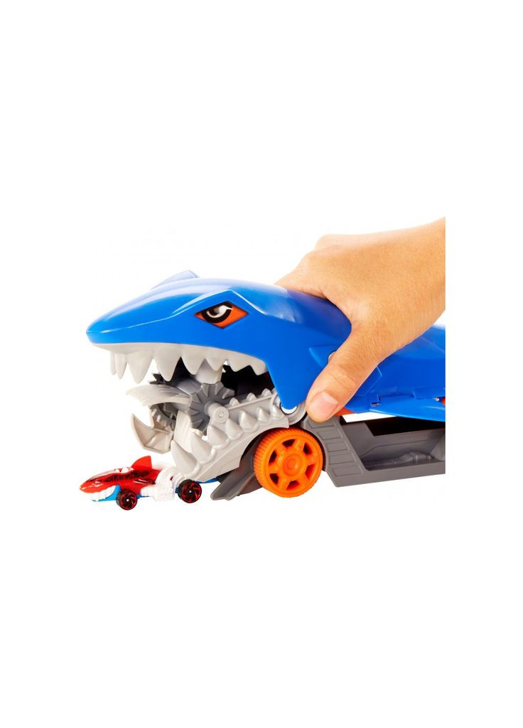 Ігровий набір Вантажівка-транспортер "Акуляча паща" (GVG36) Hot Wheels (372618582)