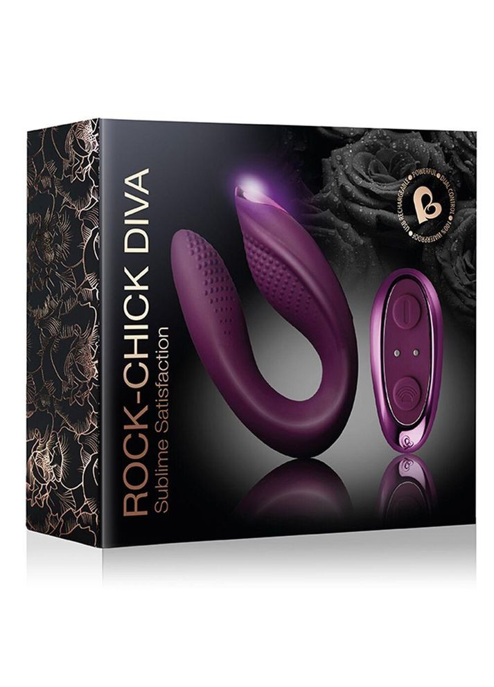 Вібратор Rocks Off Rock Chick Diva Purple SO5484 No Brand (303882226)