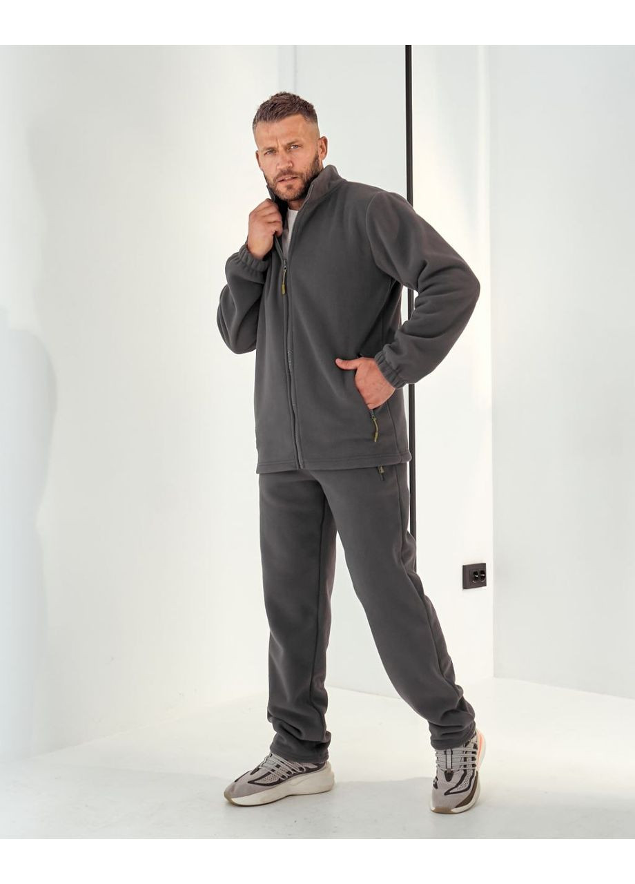 Графитовый зимний костюм Garna