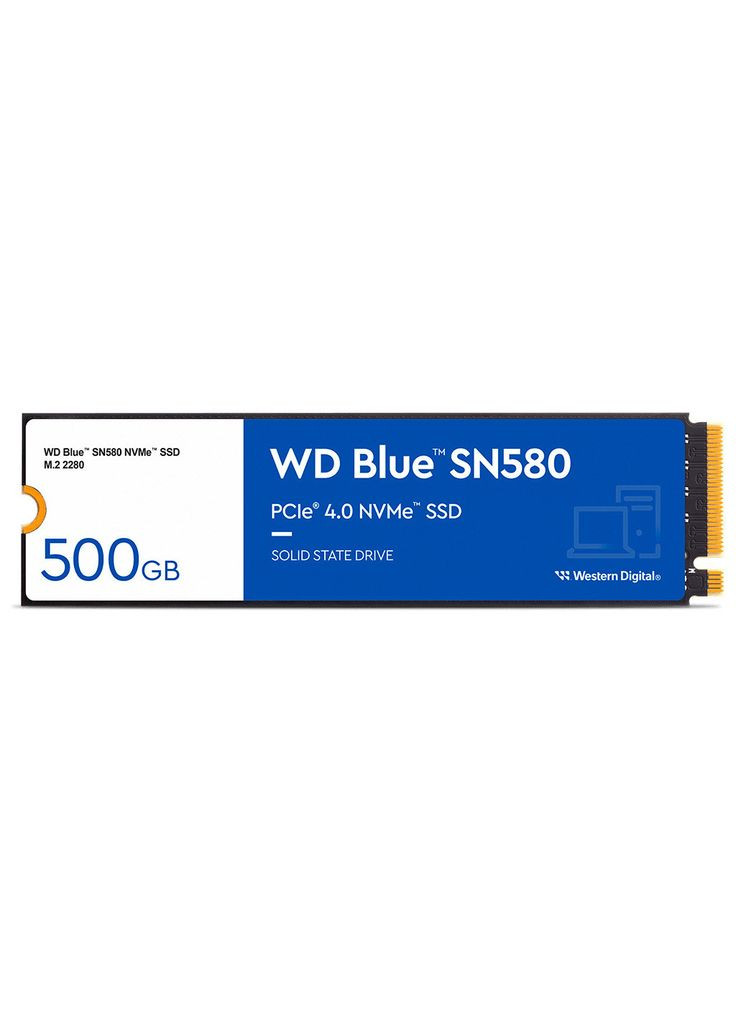 Накопичувач SSD M.2 2280 500GB SN580 Blue (WDS500G3B0E) WD (304255329)