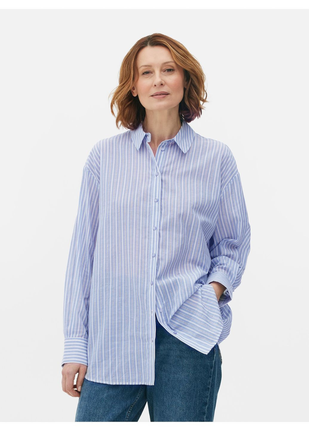 Світло-синя блуза демісезон,світло-синій, Primark