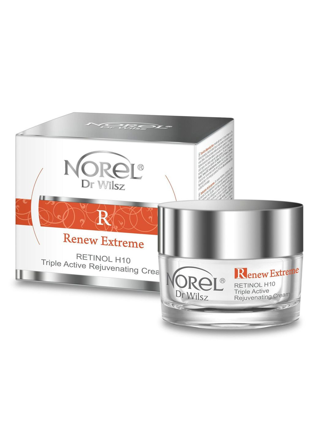 Освітлювальний і омолоджувальний крем з ретинолом, Норель, RETINOL H10 TRIPLE ACTIVE REJUVENATING CREAM Norel (365795470)