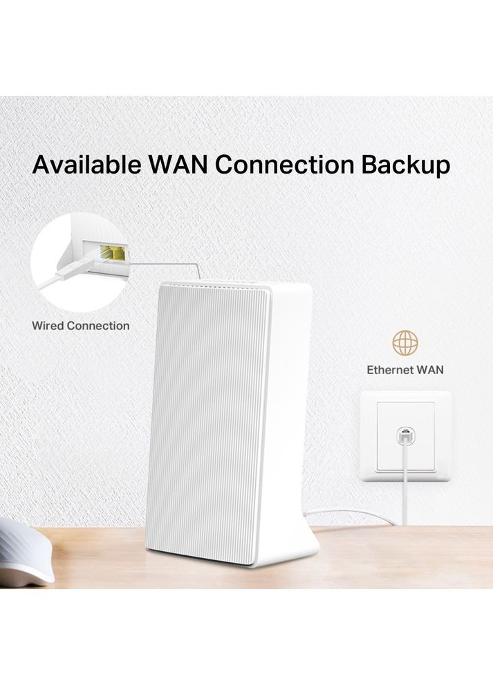 Маршрутизатор MB130-4G AC1200, 4G/LTE, 1xFE LAN, 1xFE WAN Mercusys (360396921)