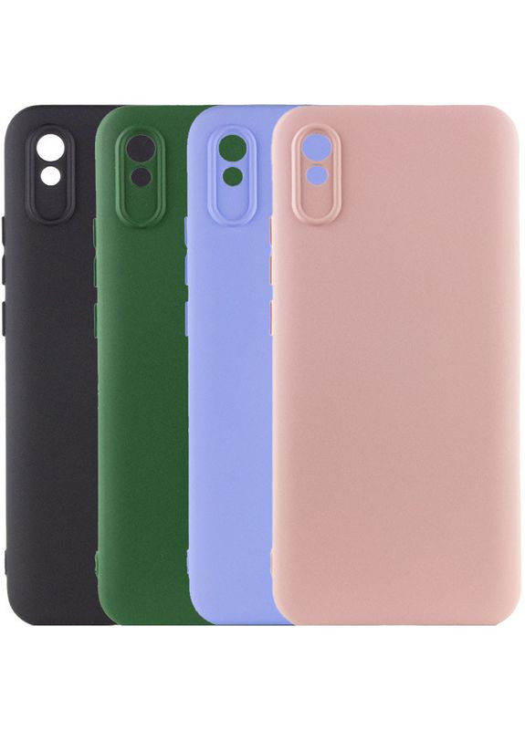 Чохол Silicone Cover Full Camera (AAA) для Xiaomi Redmi 9A Lakshmi (338603020)