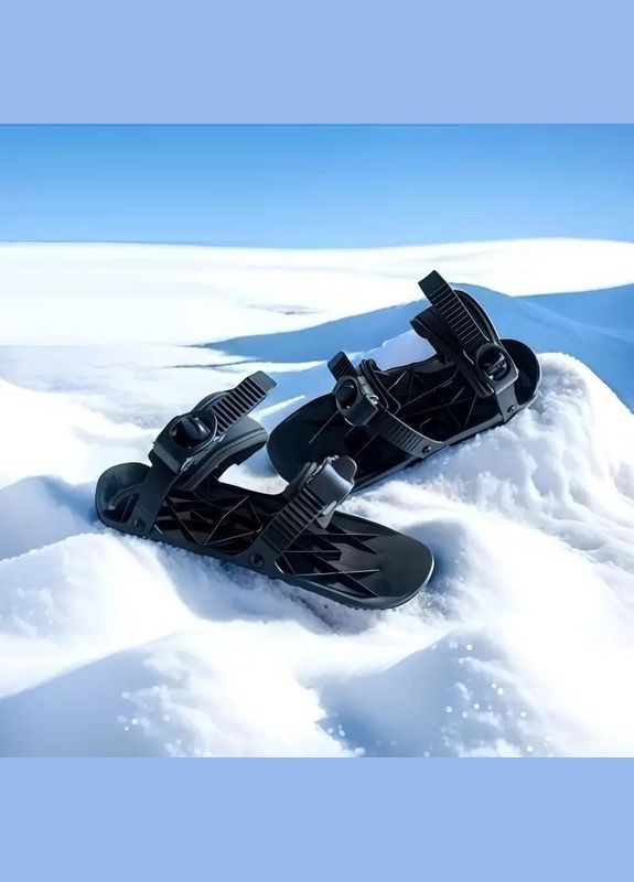 Міні лижі з фіксаторами для ніг К3 iCamp лижне взуття (R051284) No Brand (349844153)