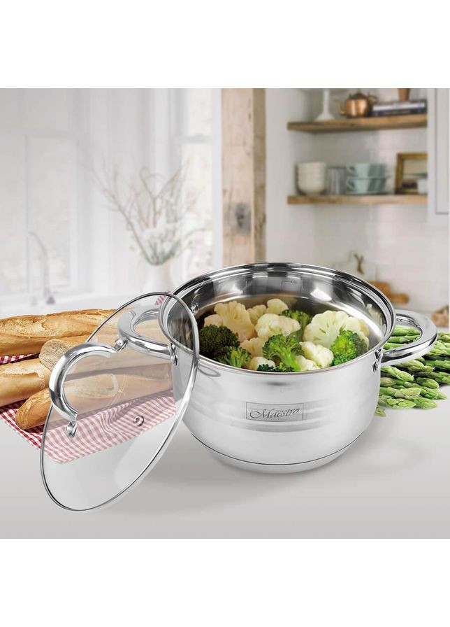 Каструля з кришкою MR-3513-16 2,1 л 16 см Maestro (349223283)