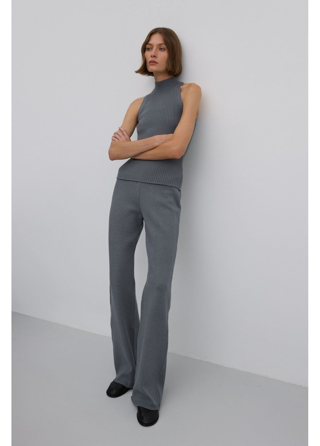 Брюки, цвет серый Estro (363319119)