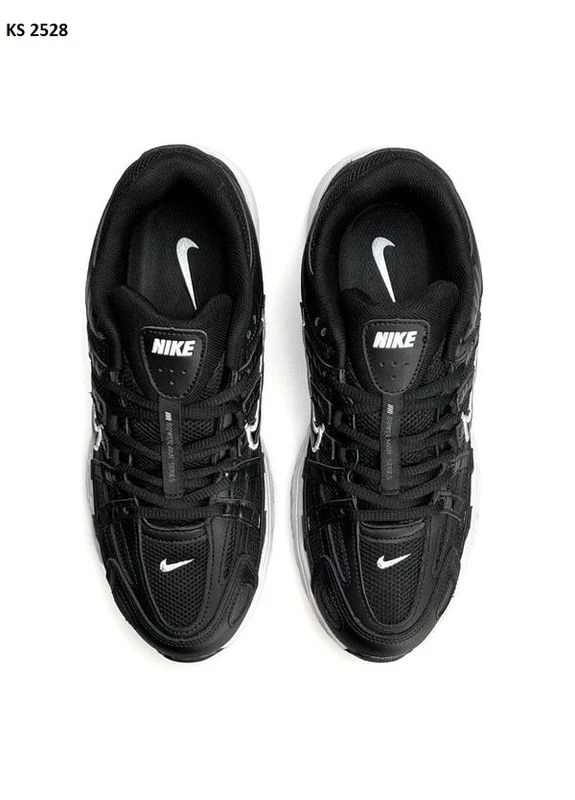 Белые летние кроссовки nike p-6000 black white найк п-6000 No Brand