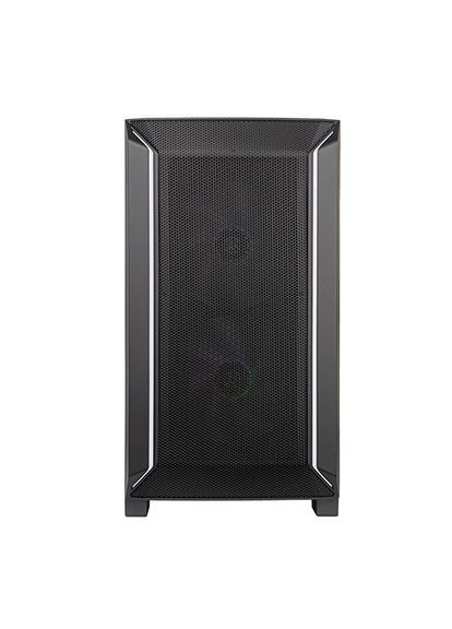 Корпус FARA FA312Z-BG, без БЖ, 2xUSB3.0, 2x140mm ARGB fan, TG Side Panel, mATX, Black Silver Stone (314974596)