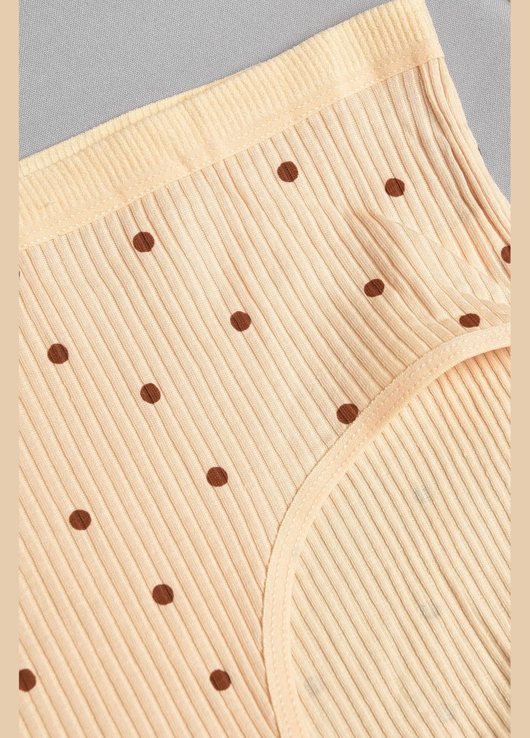 Трусы женские полубатальные желтого цвета Let's Shop (301505803)