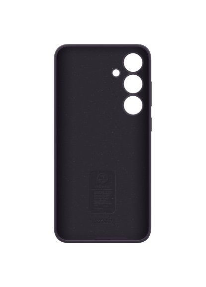 Чехол для мобильного телефона (EFPS926TEEGWW) Samsung galaxy s24+ (s926) silicone case dark violet (278789419)