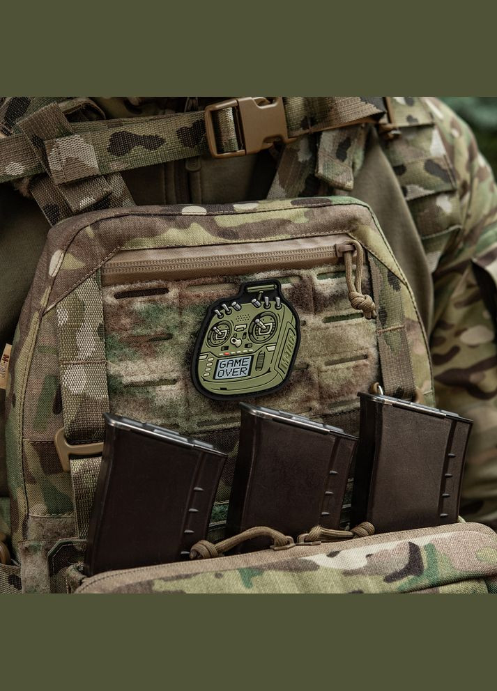 Нашивка пульт FPV олива (PVC) M-TAC (315047757)