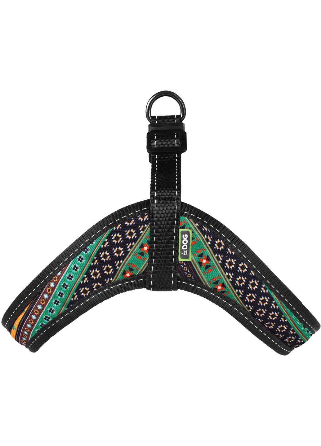 Шлея Comfort охват грудной клетки 28-34 см XXS Boha green (2100102827012) Hi Dog (320761085)