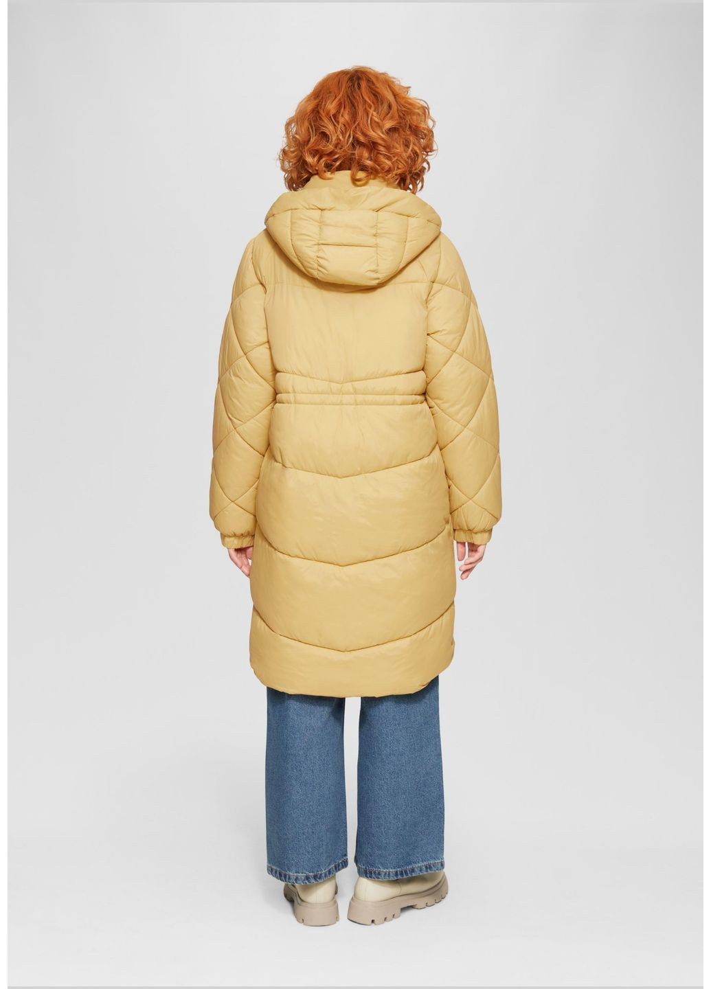 Желтая зимняя пальто S.Oliver