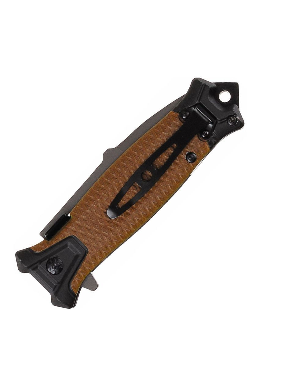 Рятувальний Складаний Ніж для Виживання Fox Outdoor Jack Knife Snake Coyote 45551R MFH (342966555)