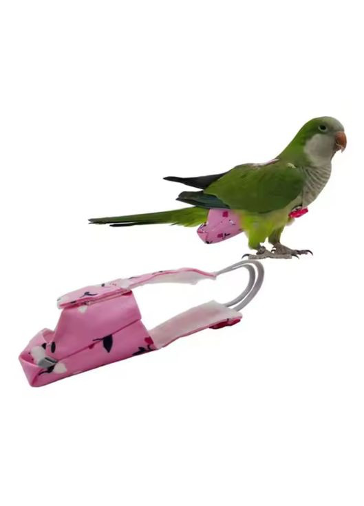 Памперс для попугая многоразовый, для средних попугаев, монаха, кореллы и других, No Brand (370290442)