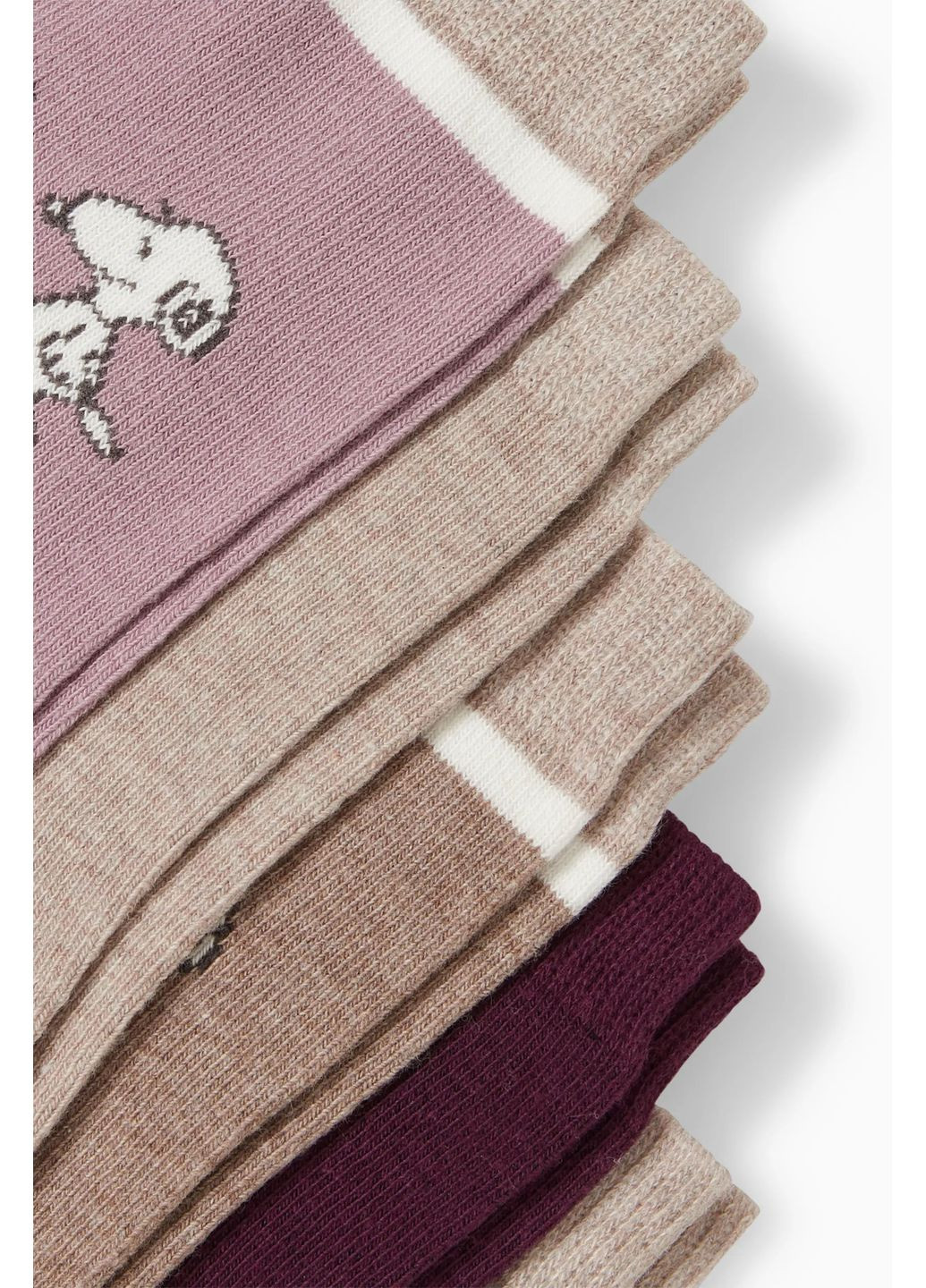 Комбинированные комплект носков (5 пар) C&A однотонные (365716075)