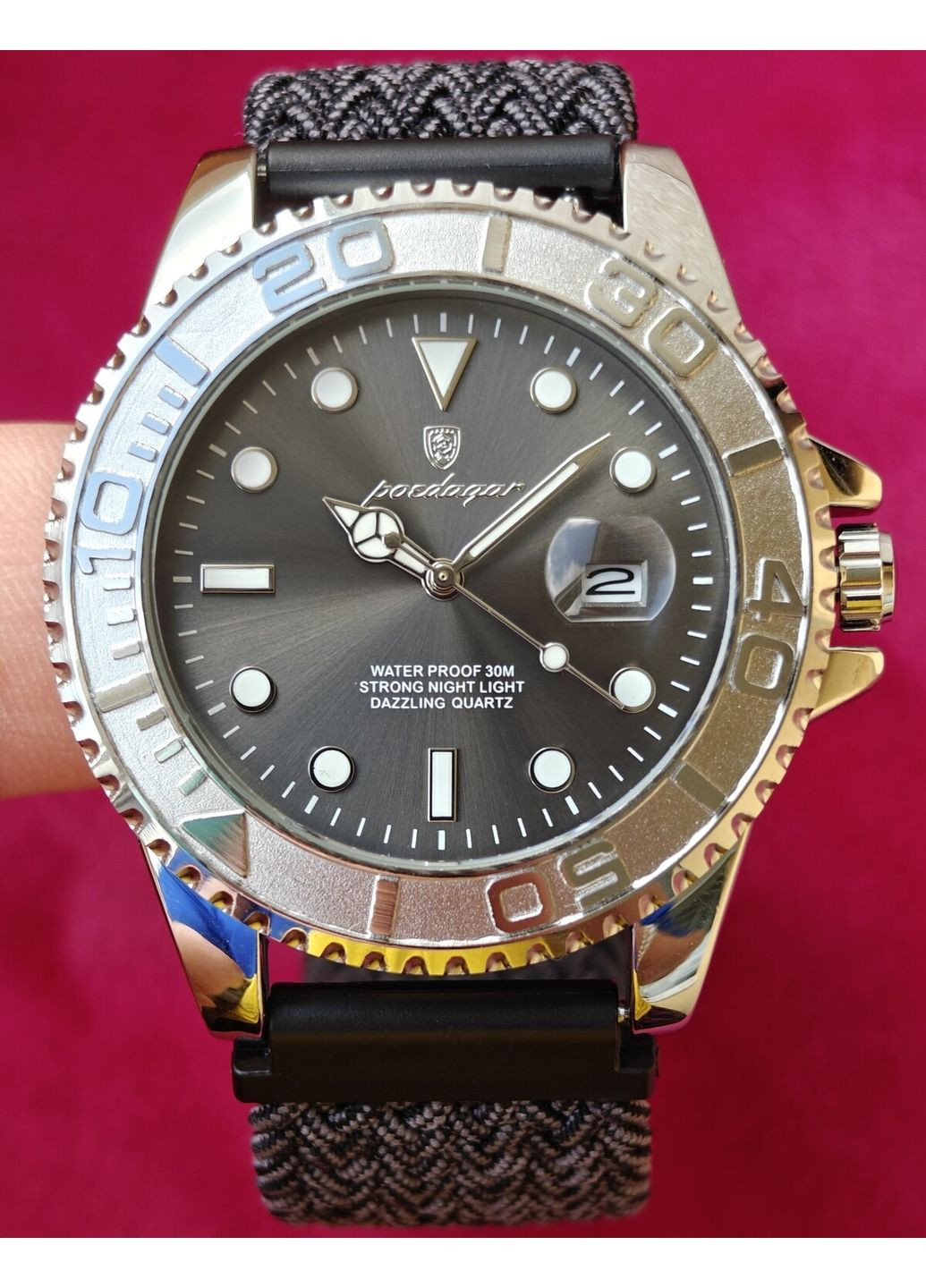 Pilot Nylon, 2 ремінці Poedagar (362893944)