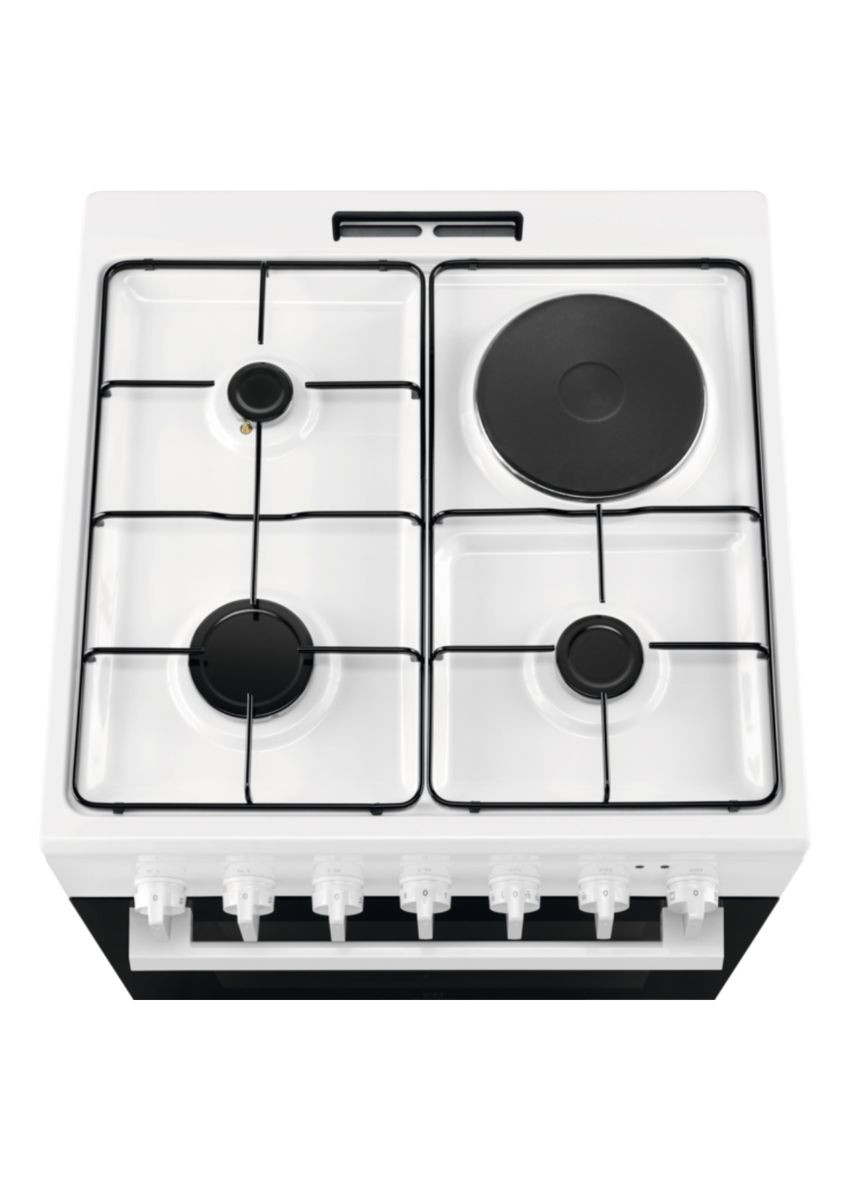 Комбинированная (газ+электро) комбинированная плита lkm624022w (7046406) Electrolux