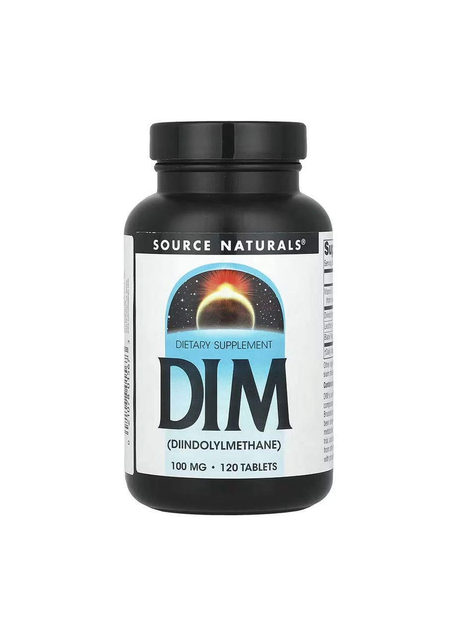 DIM 100 mg - 120 tabs Source Naturals (369398639)