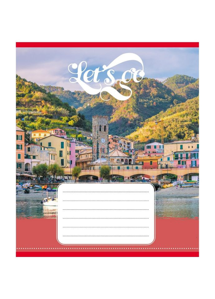 Тетрадь ученическая "Гоу" 036 580075L 4 в линию, 36 листов Leader (364130212)