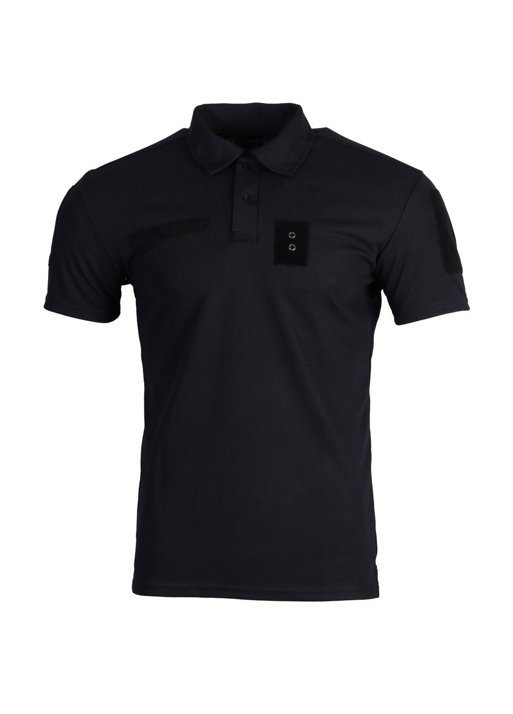 Темно-синяя футболка-футболка поло полиция с липучками coolpass navy blue для мужчин Vik-Tailor