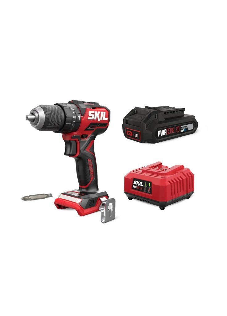 Аккумуляторная дрель-шуруповерт бесщеточная ударная 3075 CA Compact, 2.5Ah (m445458) Skil акумуляторний безщітковий ударний 3075 CA Compact, (372968224)