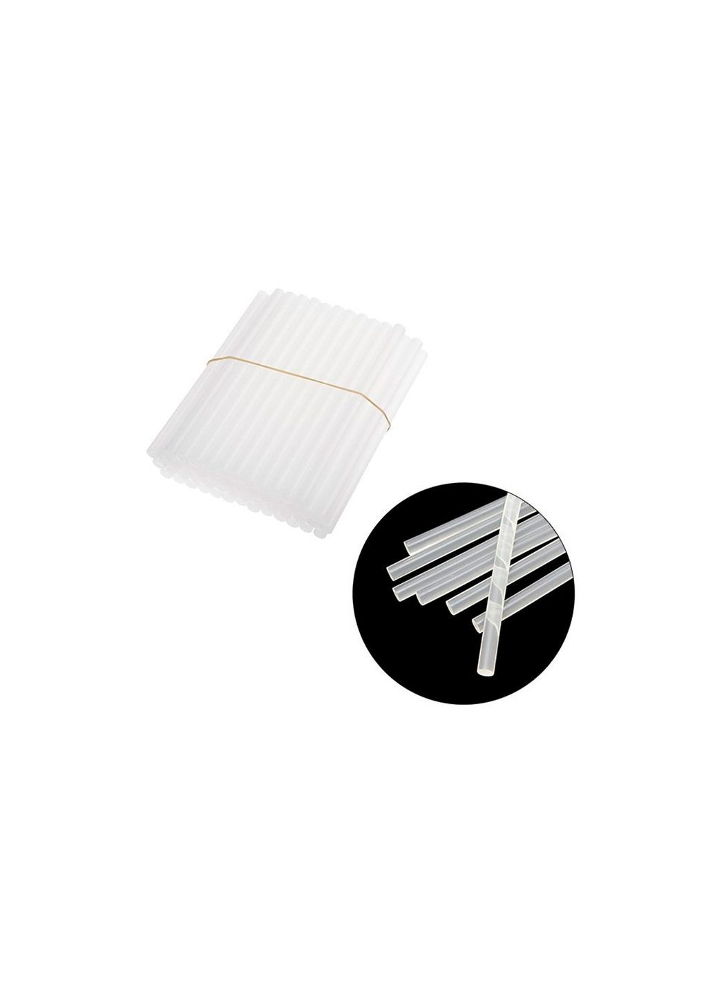 Клейові стрижні прозорі 11.2 мм для клейових пістолетів (1 кг) Intertool (332207073)