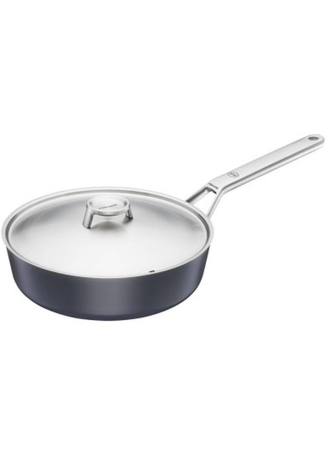 Сотейник с крышкой Taiten 26 см Black (1066949) Fiskars (362208706)