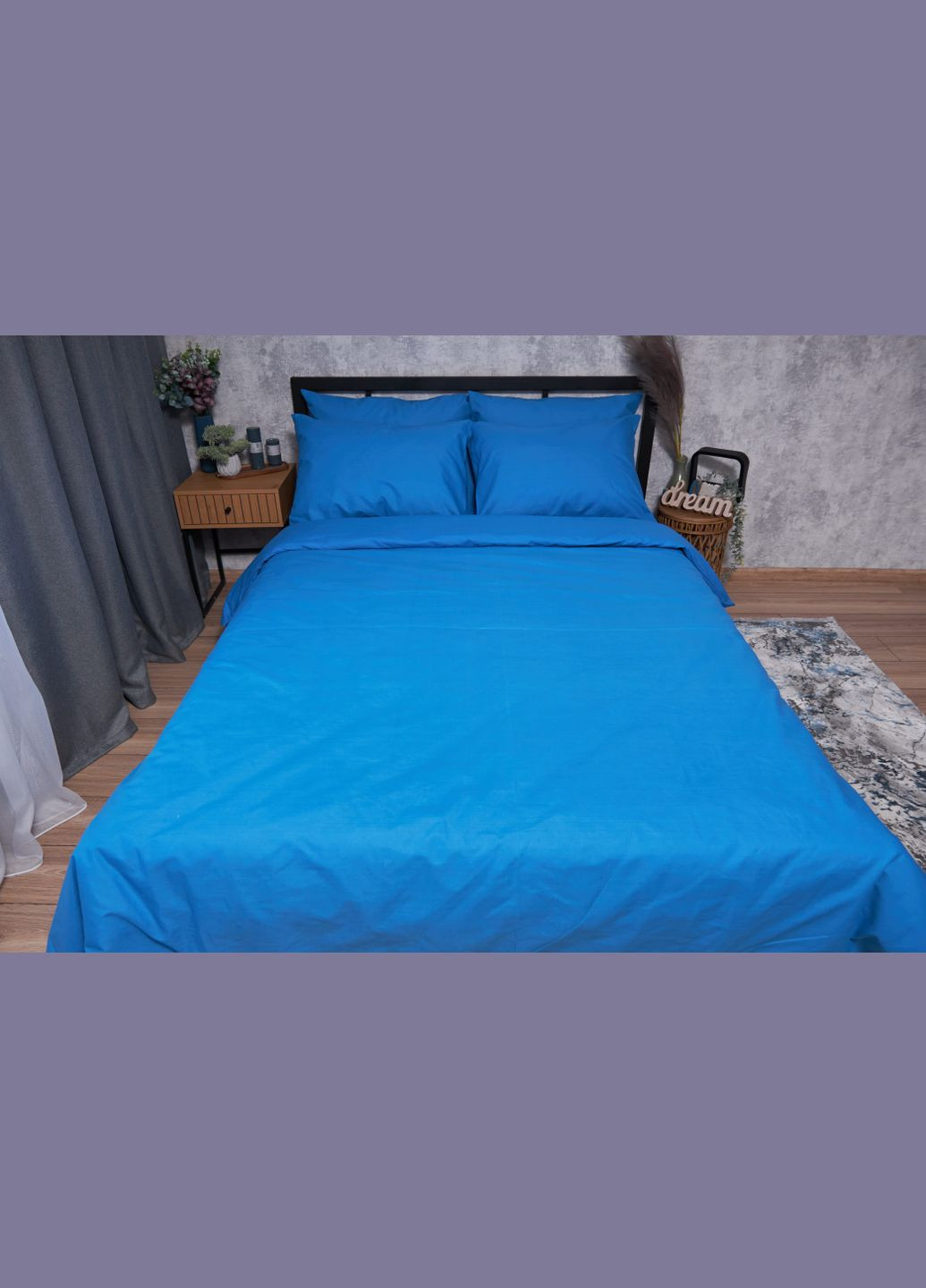 Комплект постільної білизни Бязь Gold Люкс «» Дитячий 110х140 наволочки 2х40х40 (MS-830000036) Moon&Star Sapphire (293173059)