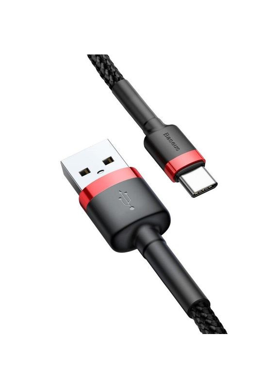Кабель усиленная оплетка Cafule USB cable — USBC (Type-C) 100cm CATKLF-B91 Baseus (293945131)