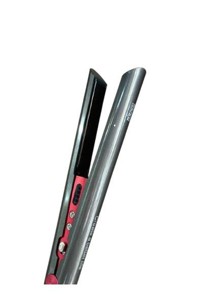 Комплект для стайлинга волос 10264 утюжок и массажная щетка Серебристый DSP (362215593)