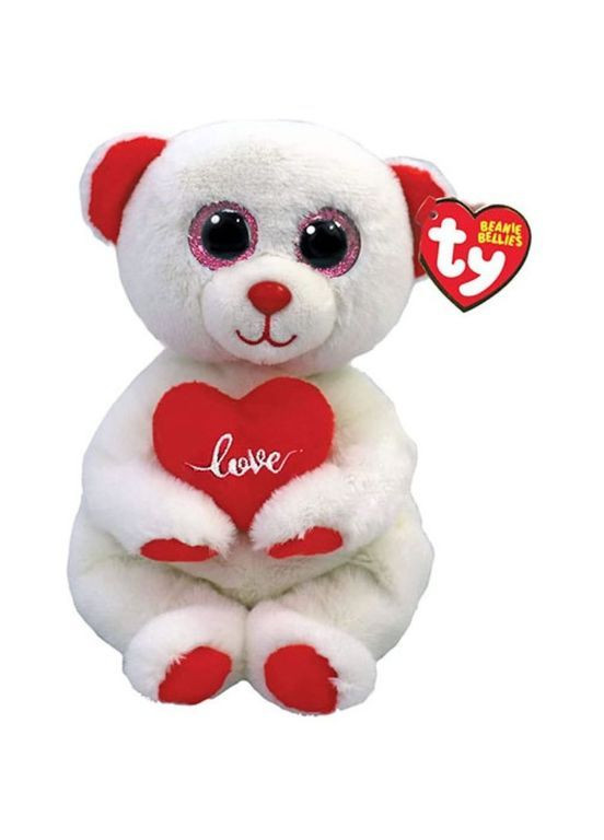 Дитяча іграшка м’яконабивна Beanie Bellies Біла ведмедиця Desi () TY 41047 (369111564)