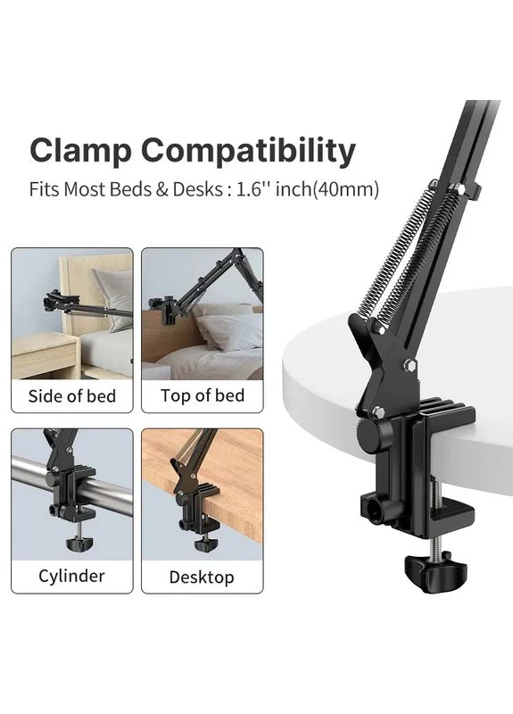Держатель для телефона планшета Vijim Desk Stand for Microphone Tablet UV-3033 T2 Black Ulanzi (327072308)