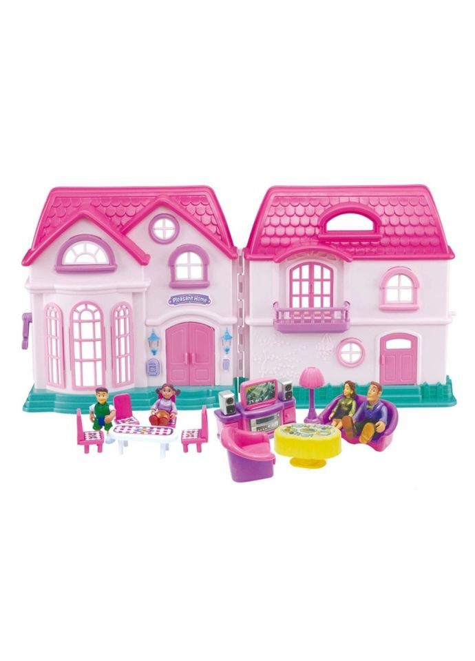 Будиночок для ляльок 16428 великий подвійний Shun Feng Long (369157605)