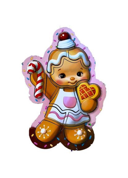 Контурный пазл "Новогоднее печенье" Ubee (361412073)