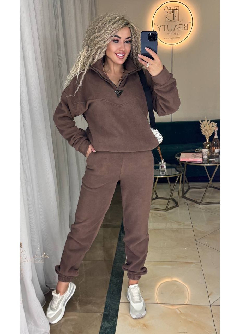 Костюм жіночий флісовий зимовий No Brand (363612655)