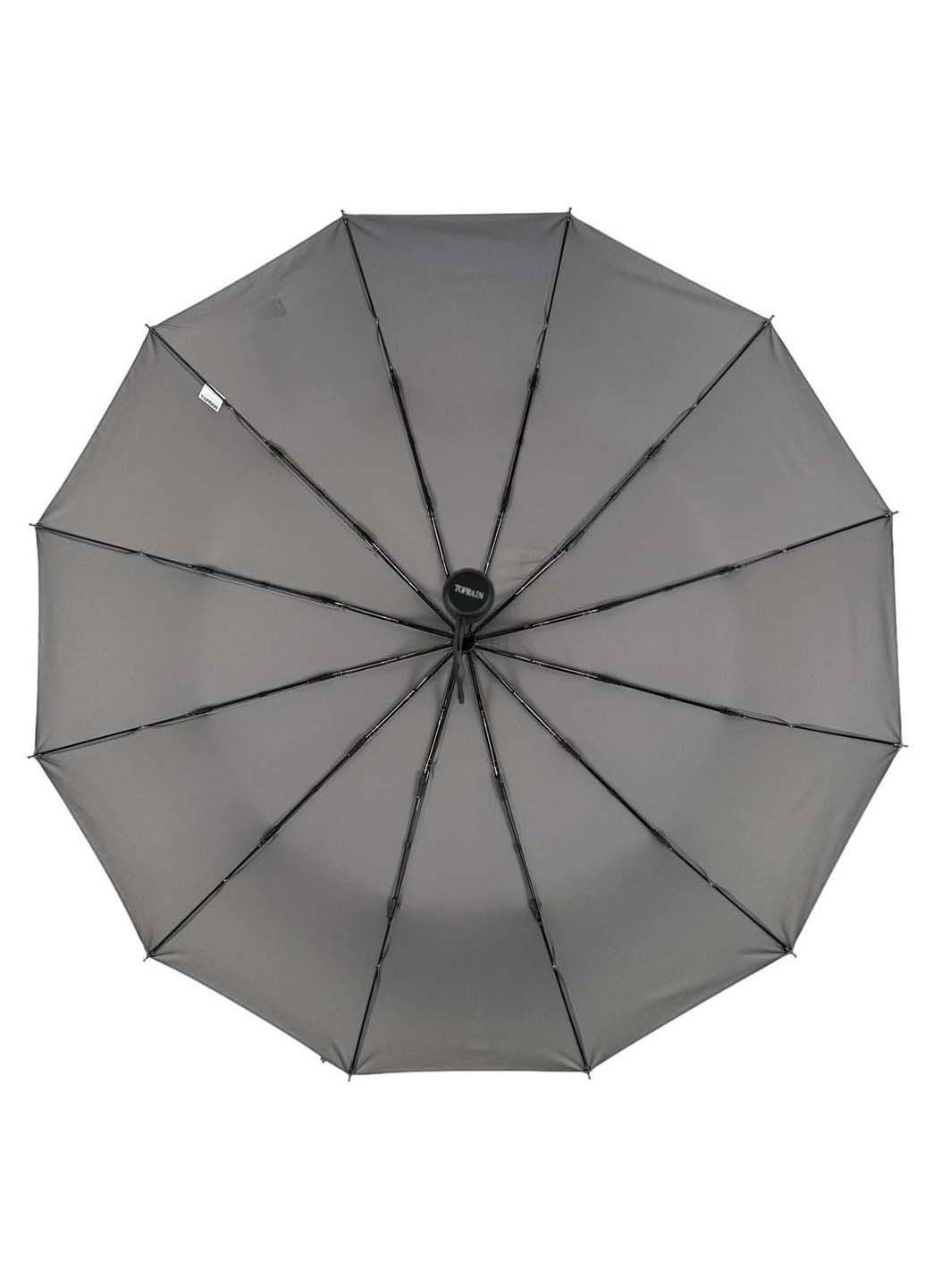 Однотонный зонт-автомат на 12 спиц Toprain (289977429)