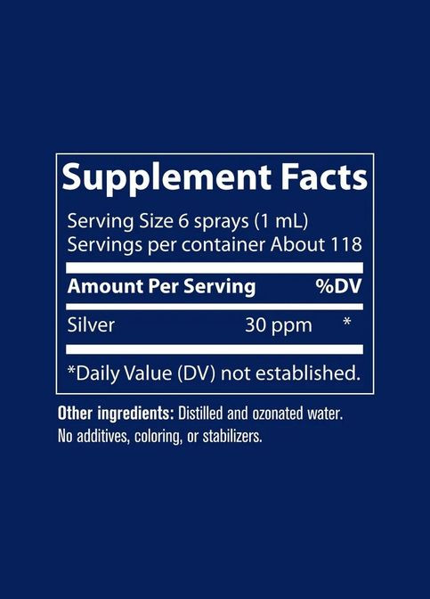 Колоїдне срібло, Colloidal Silver Spray,, 118 мл Trace Minerals Research (325401195)