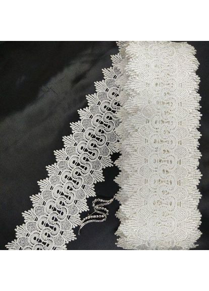 Кружево макраме 9см (20 м) Цвет белый (23-Y12169-1) Plus-plus (352751729)