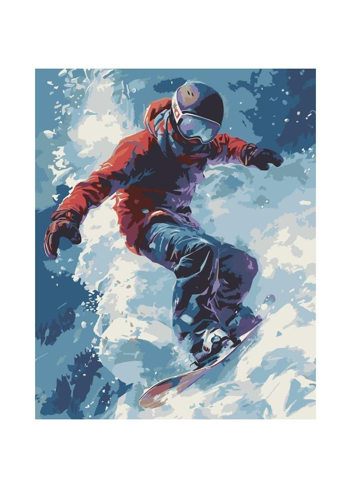 Картина по номерам "Зимний драйв" 10157-AC No Brand (330601410)