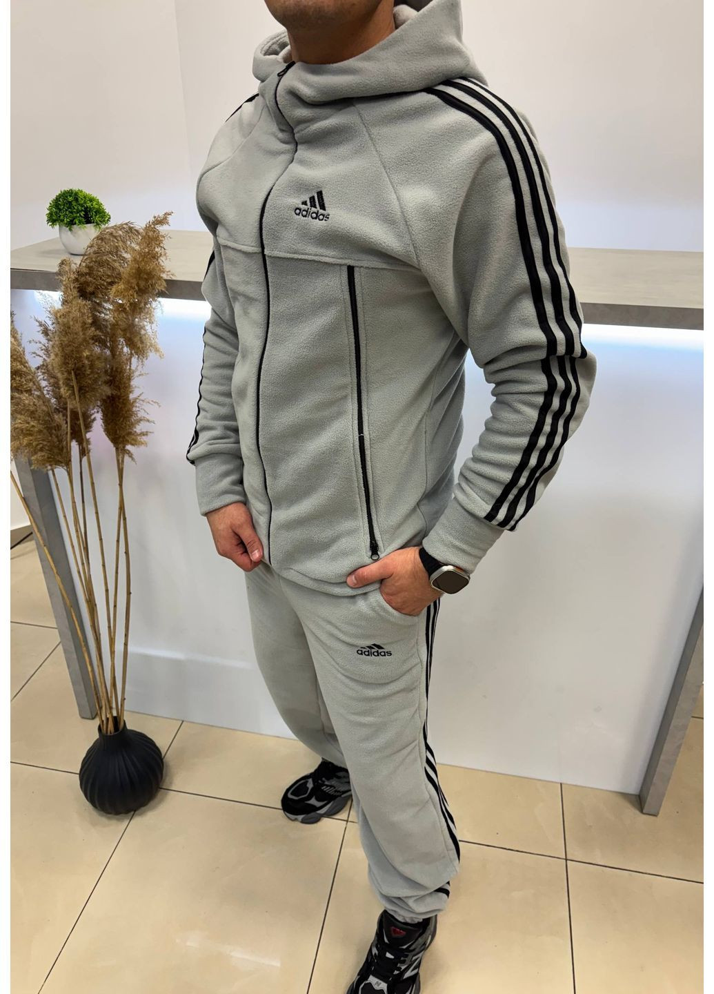 Чоловічій флісовий костюм Гермес (370855651)