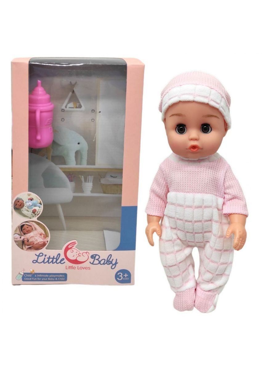 Пупс із пляшечкою "Little Baby" (рожевий) MIC (292252384)