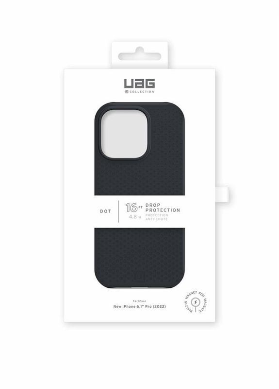 Чохол-накладка Dot Magsafe для Apple iPhone 14 Pro Black (114082314040) Urban Armor Gear (341491087)