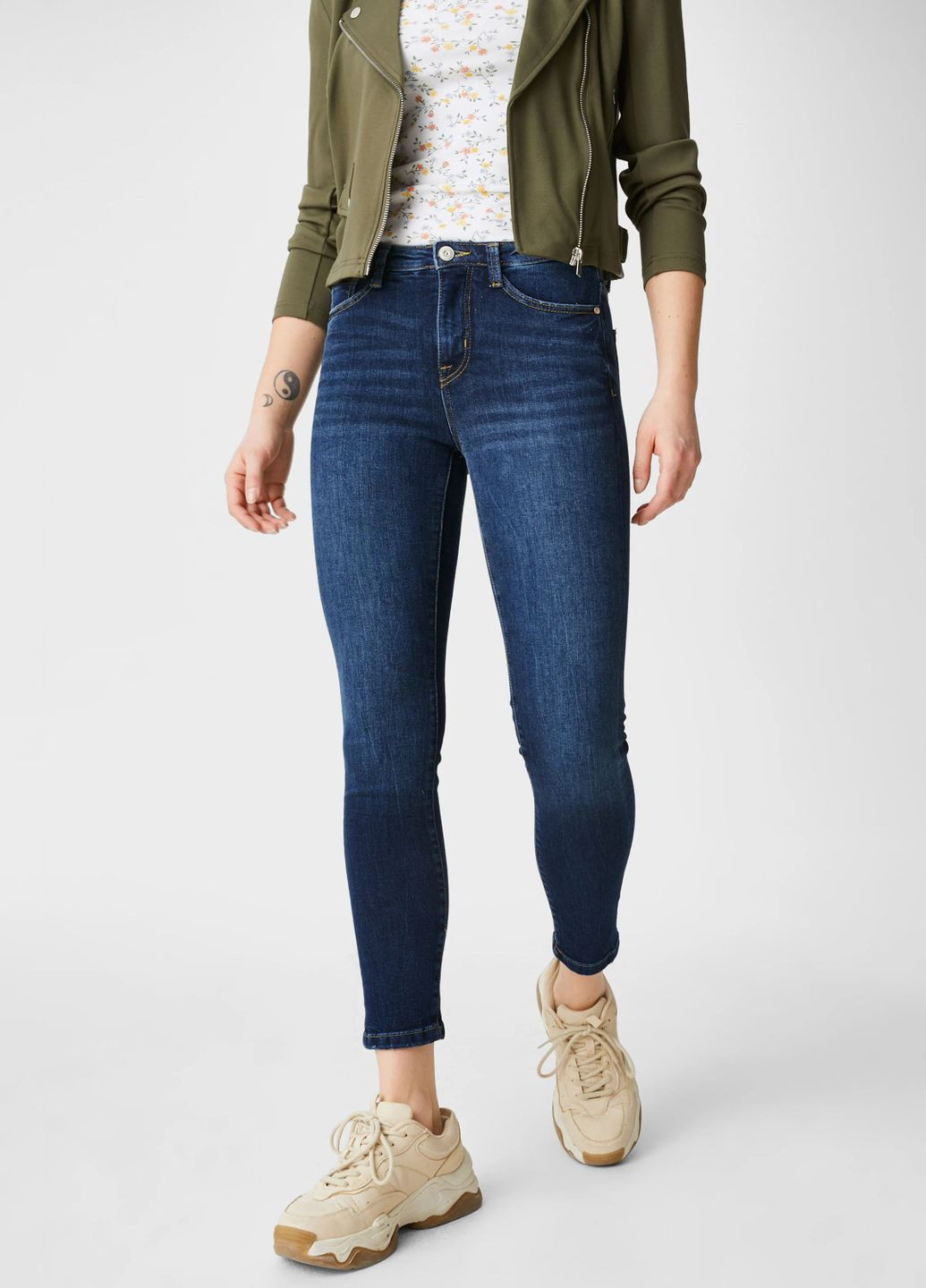 Джинси skinny C&A - (361306451)